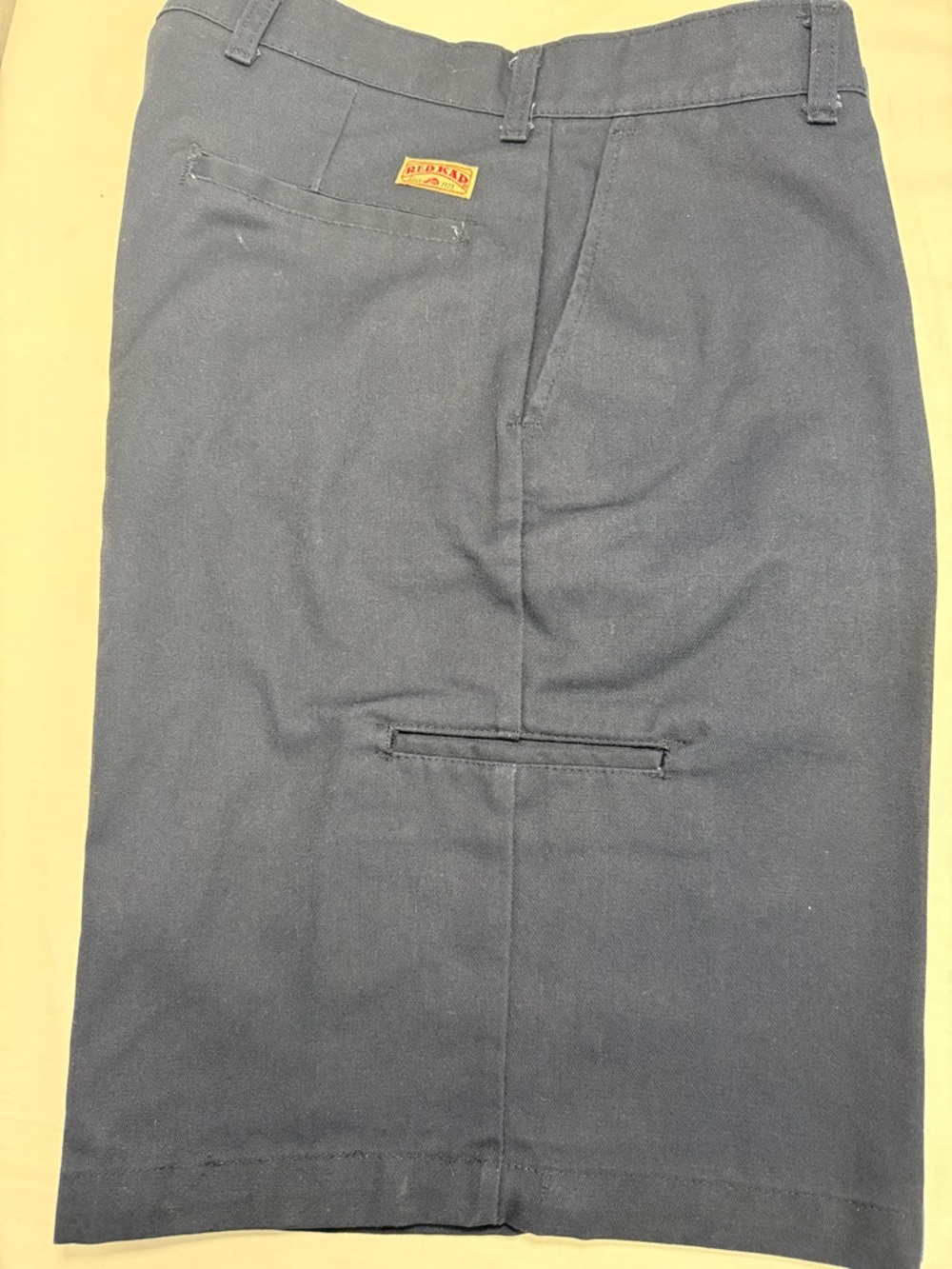 Dickies Navy Flat-Front Work Shorts